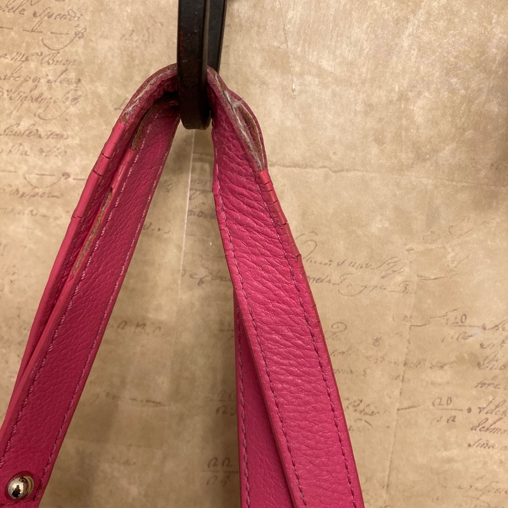 Kate Spade Hot Pink Leather Chain Straps Handbag - Picture 6 of 16
